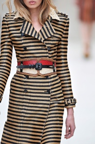 striped trench