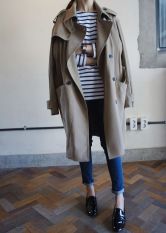 trench over the shoulders